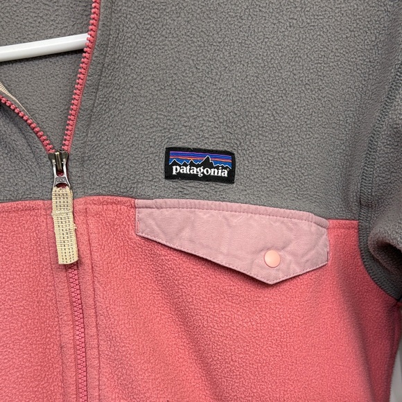 Patagonia Kids Two-Tone Fleece Hoodie - Picture 2 of 10